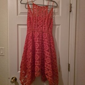 NWT Free People "Just Like Honey" Lace Mini Dress
